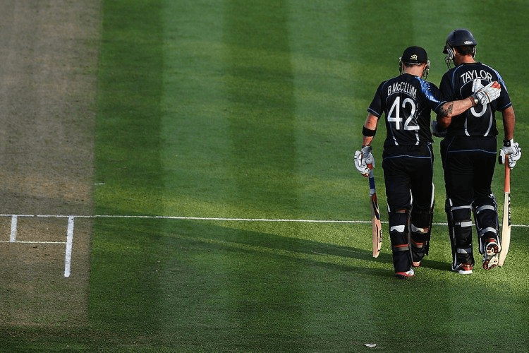 McCullum and Taylor in happier times, 2013. (Photo by Hannah Peters/Getty Images)