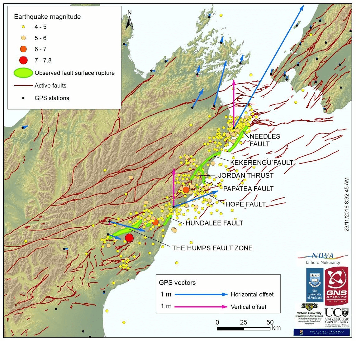 The latest GNS fault 