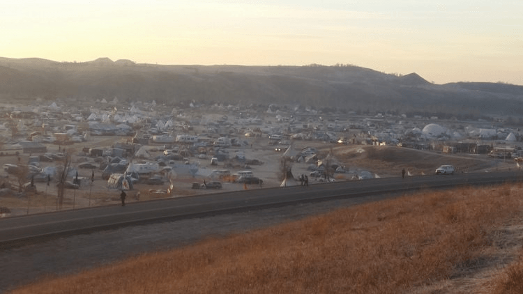 Očhéthi Šakówiŋ Camp, Standing Rock. Photo: Paula Friis