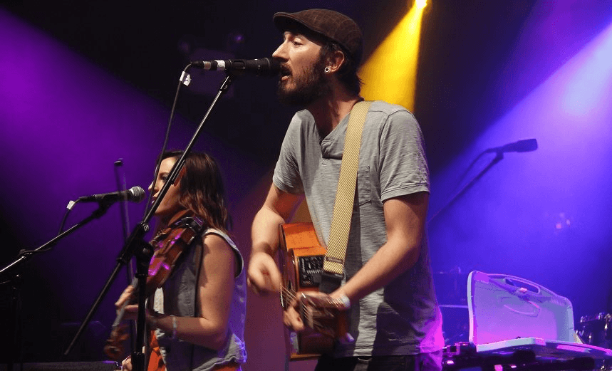 DAVE BAXTER PERFORMING IN 2012. PHOTO: GETTY