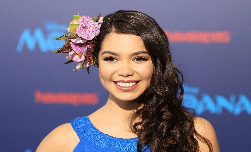  Auli'i Cravalho the star of Disney's Moana