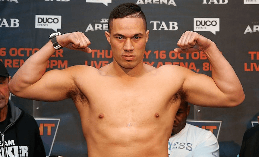 Joseph Parker v Sherman Williams Official Weigh In at Trusts Stadium, Auckland, October 2014. 

