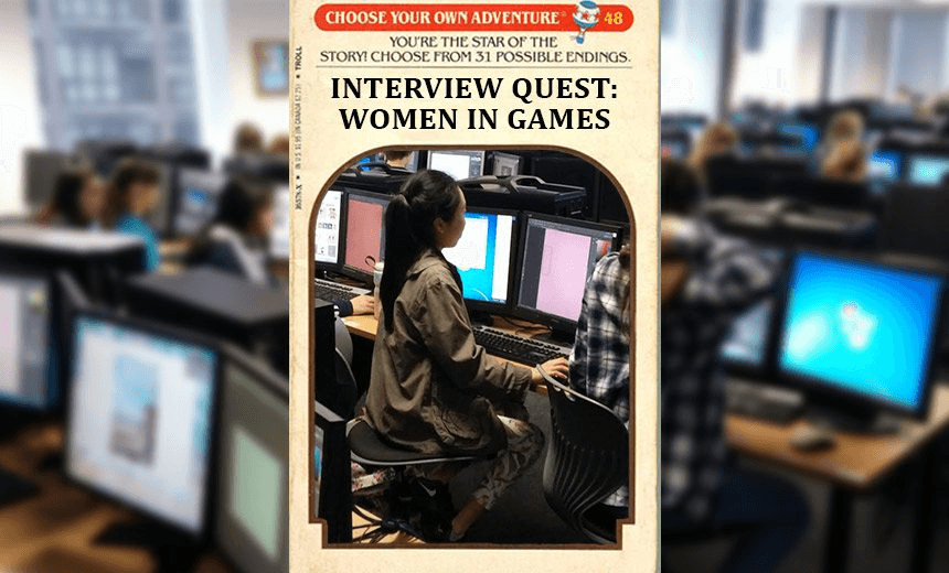 Interview Quest! Play our original ‘women in gaming’ text adventure game