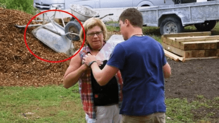 The cursed Our First Home wheelbarrow struck again