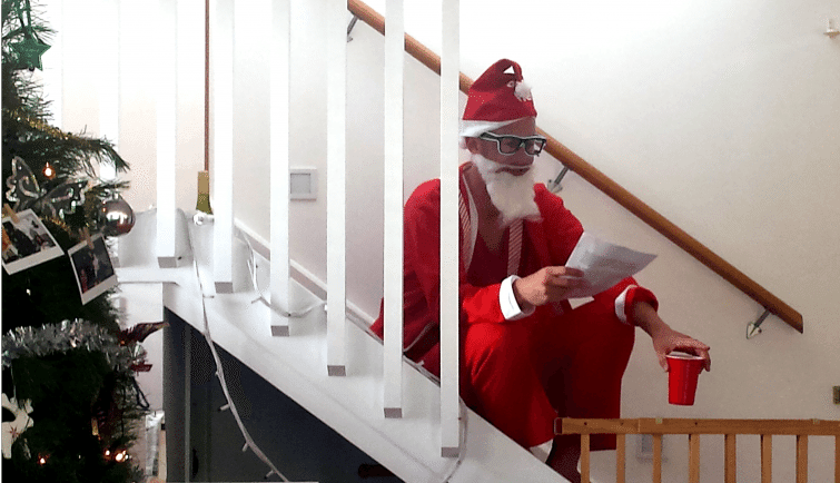 He's been sitting there for almost a week now