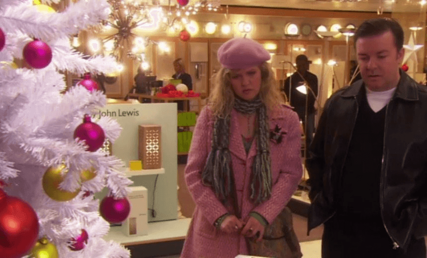 Give yourself the gift of the Extras Christmas special these holidays