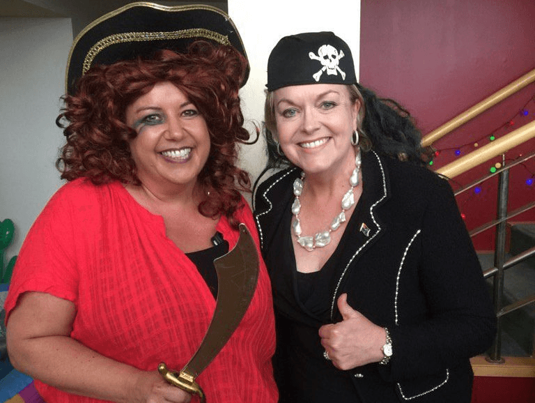 Paula Bennett and Judith Collins discuss the succession. 