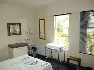 Recovery room. Double bed and real sunlight included. Credit: Lumsden Maternity Centre