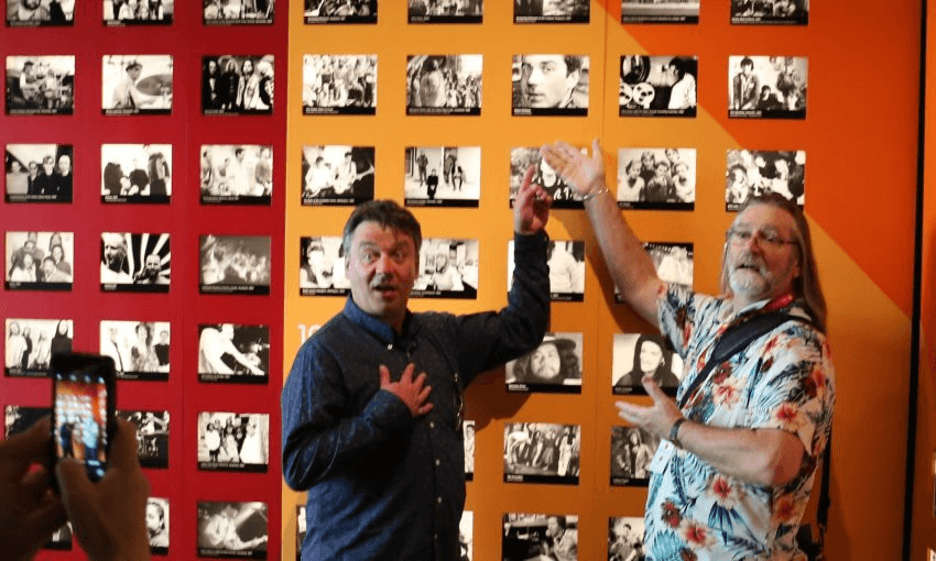 MARTIN PHILLLIPS (NOW), GRAHAM REID AND MARTIN PHILLIPPS (THEN)