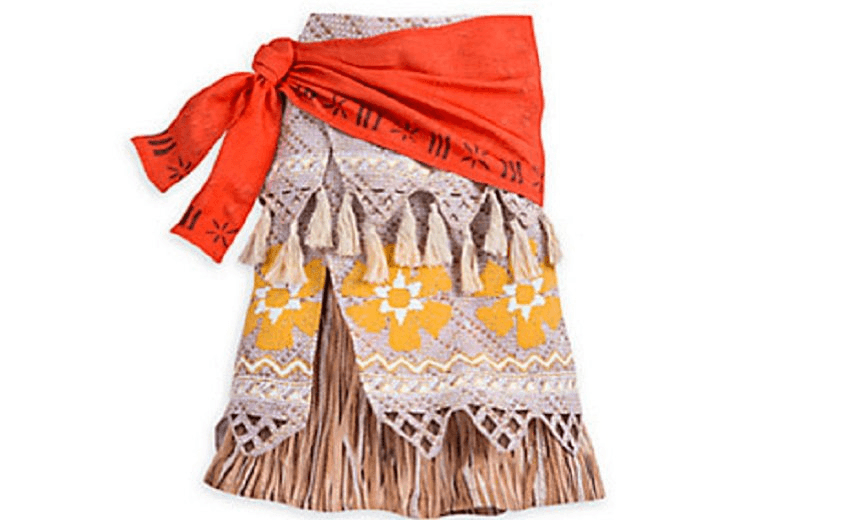 The official Disney Moana skirt 
