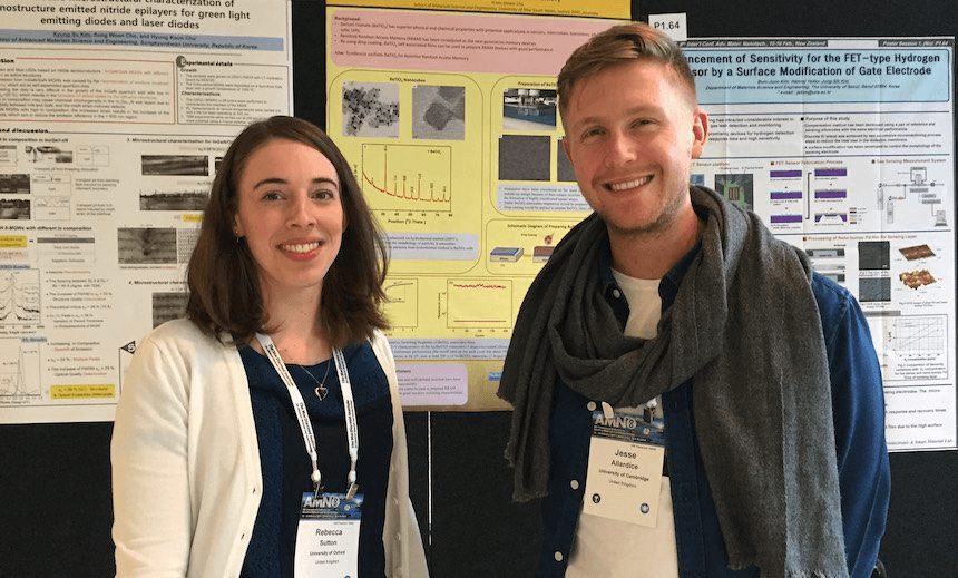 Rebecca Sutton and Jesse Allardice