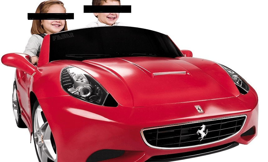 Faces obscured to protect the guilty 
