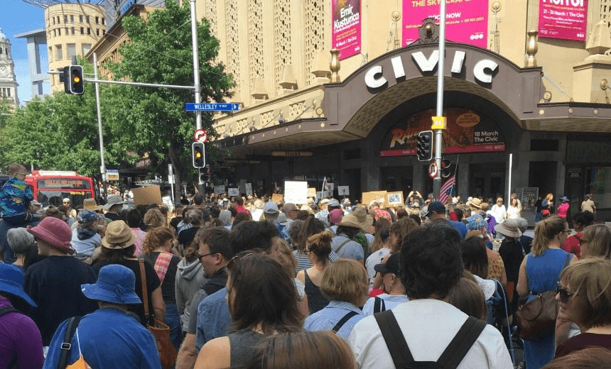 The Auckland Women’s March, January 21 2017.  
