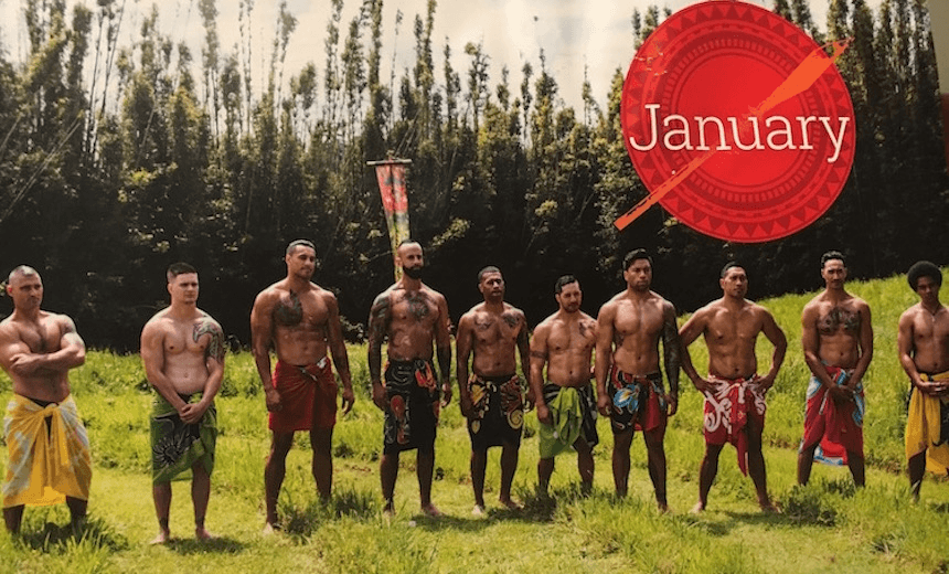 My Aunty Henga reacts to the shirtless Game of Bros calendar shoot