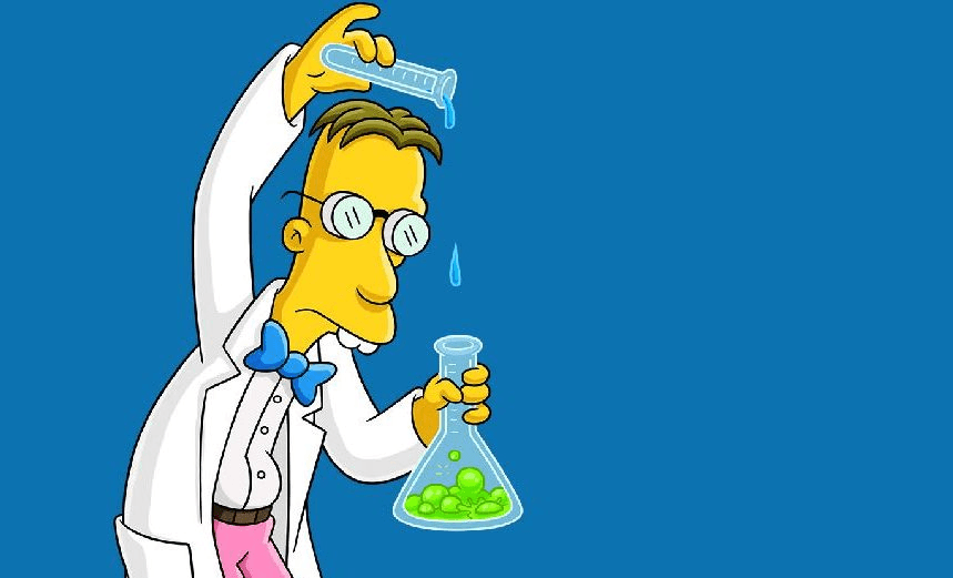 Professor Frinks, star of leading reality television show The Simpsons 
