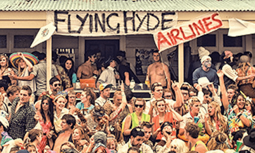 Dunedin’s Hyde Street Party. Photo detail:  © 2012 Sam Clark – Critic Te Arohi 
