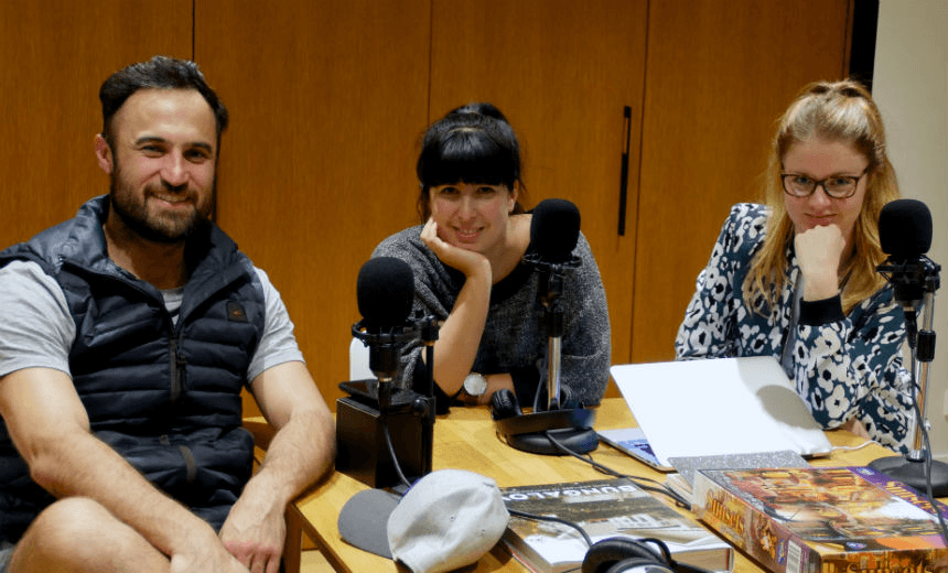 Mauger sat down with Jane Yee and Alex Casey of The Real Pod 
