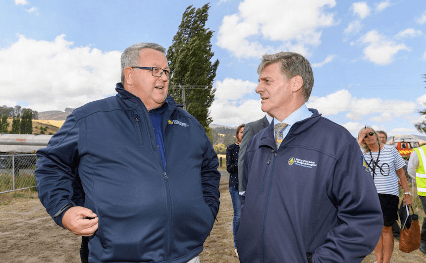 ‘Brownlee “was just trying to find the right language”, soothed the prime minister’ (Photo by Kai Schwoerer/Getty Images)