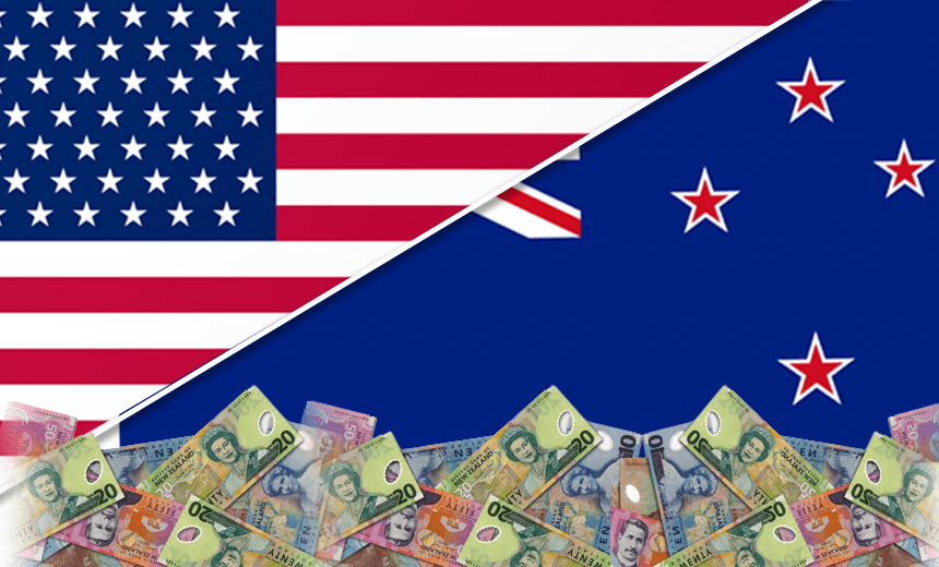 usa nz flag nz dollar