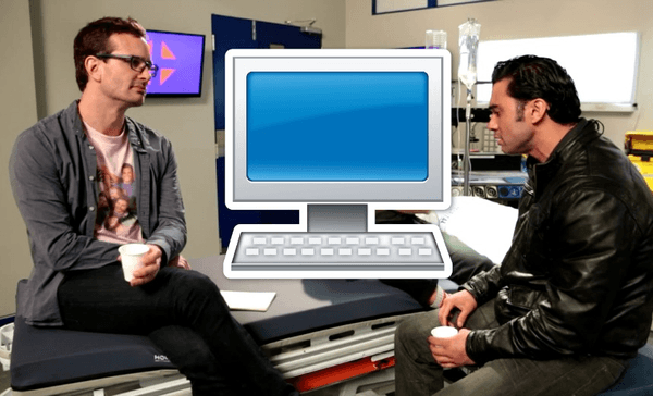 WATCH: Shortland Street’s Ben Mitchell and Cam Jones discuss the internet with David Farrier