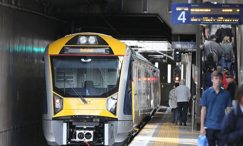 New Electric Rail Travels From Onehunga To Britomart