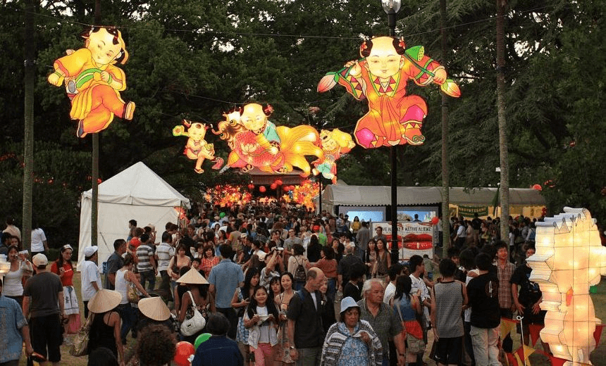 The Auckland Lantern Festival. Photo: russellstreet
