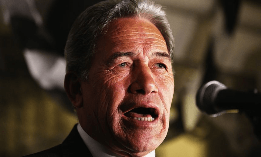 Winston Peters.  (Photo by Hannah Peters/Getty Images) 
