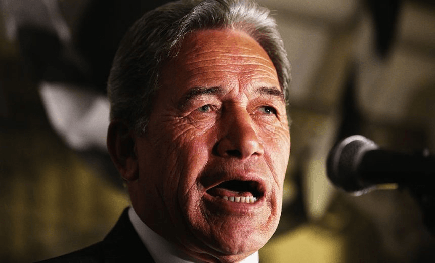 Winston Peters. (Photo by Hannah Peters/Getty Images)