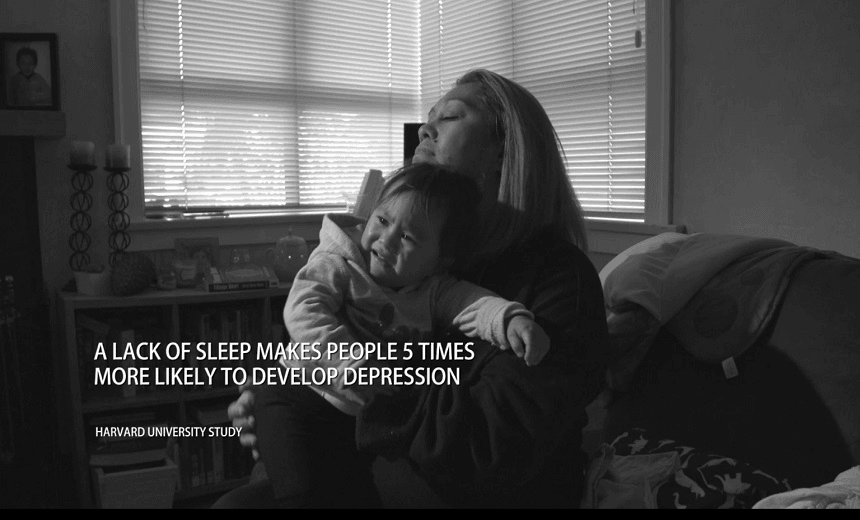 One of the brave mothers from In My Mind TV1s new documentary series on women’s mental health 
