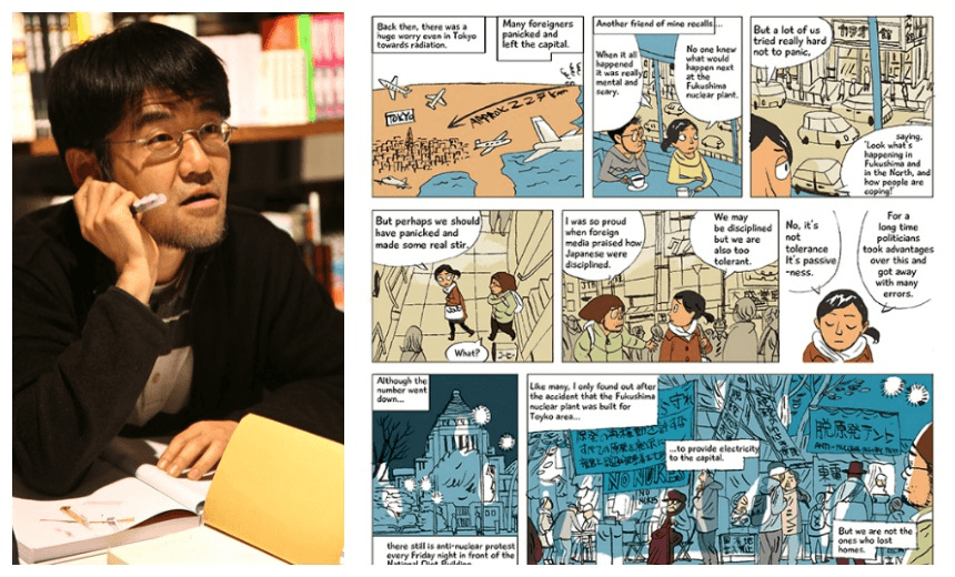 The comic strip journalist who reports on the fallout from Fukushima