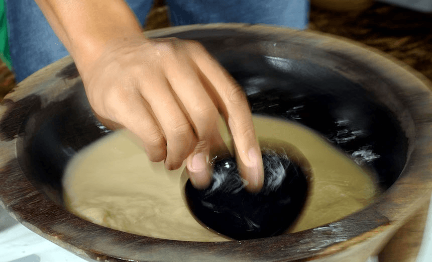 Kava the traditional drink of the pacific at the Pasifika Festival held at Western Springs, Auckland.  (Photo by Dean Purcell/Getty Images) 
