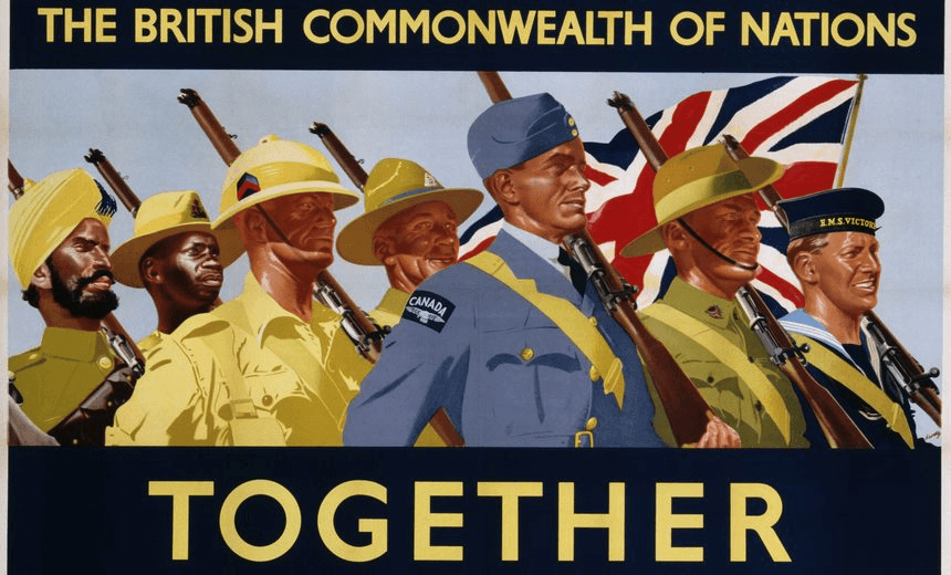 The British Commonwealth of Nations – Together Poster (Photo by �� Swim Ink 2, LLC/CORBIS/Corbis via Getty Images) 
