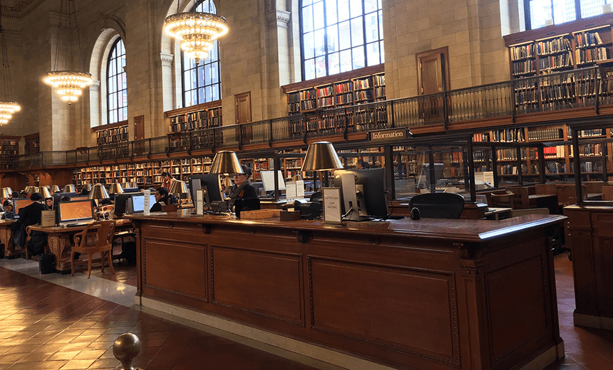 The Friday Poem: ‘The New York Public Library’ by Paula Green