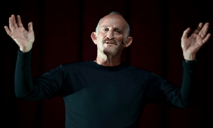 AUCKLAND, NEW ZEALAND – JULY 26:  The Opportunities Party founder Gareth Morgan talks to the public during a Q & A at Mt Albert War Memorial Hall on July 26, 2017 in Auckland, New Zealand. The 2017 New Zealand general election to be held on Saturday 23 September 2017 will determine the membership of the 52nd New Zealand Parliament.  (Photo by Phil Walter/Getty Images) 
