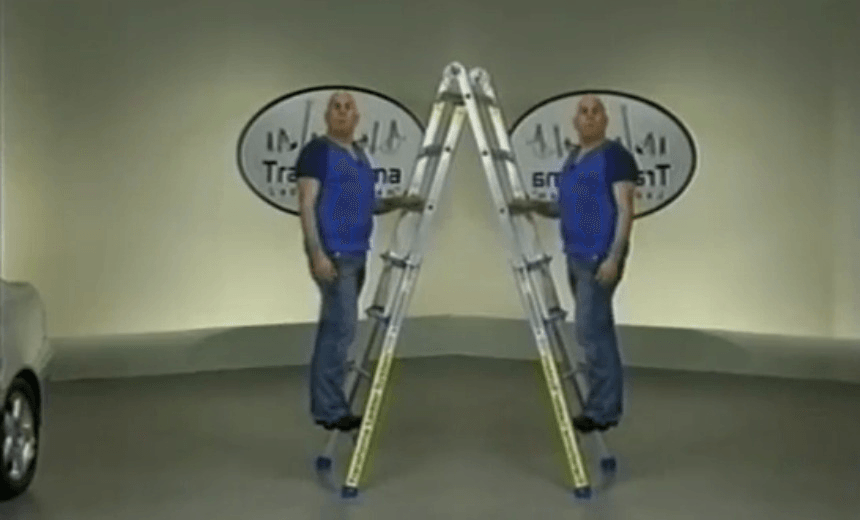 The Transforma Ladder was the pinnacle of infomercial innovation