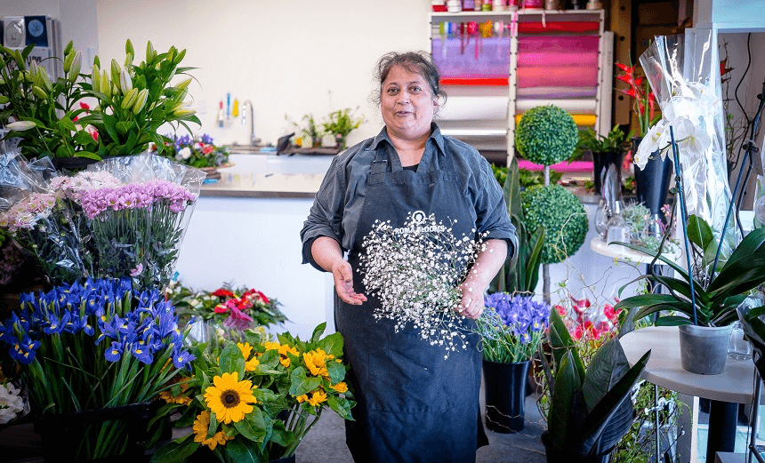 The flower seller The Spinoff