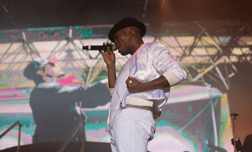 Ne-Yo performs during RNB Fridays Live in Perth (image: Getty) 
