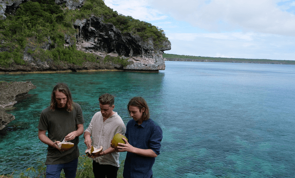 Making music from the found sounds of New Caledonia