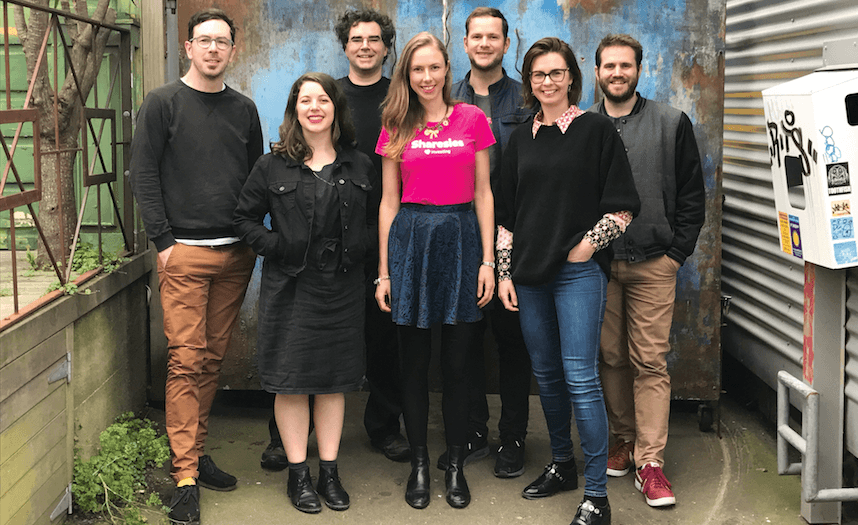 THE SHARESIES GANG. PHOTO: SUPPLIED 
