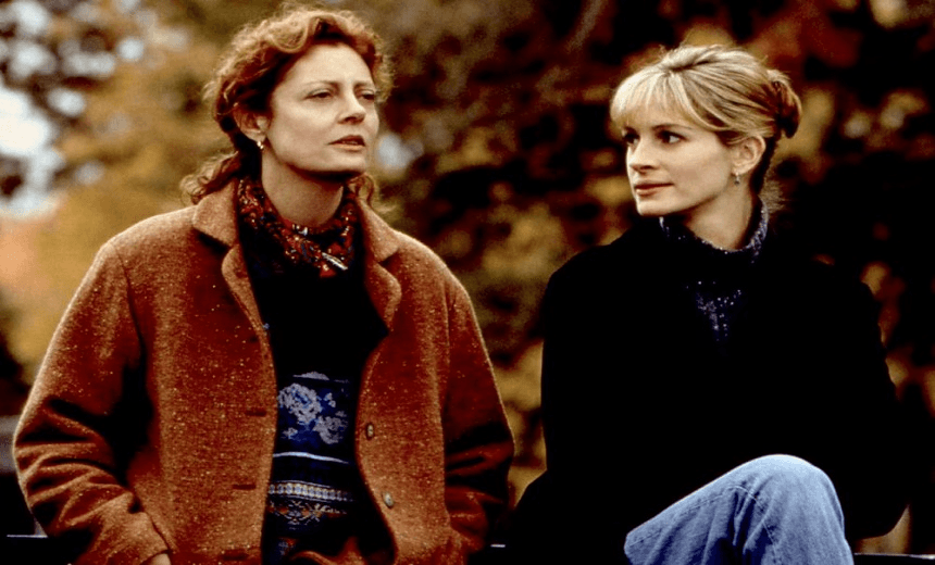 Susan Sarandon and Julia Roberts in Stepmom, 1998 
