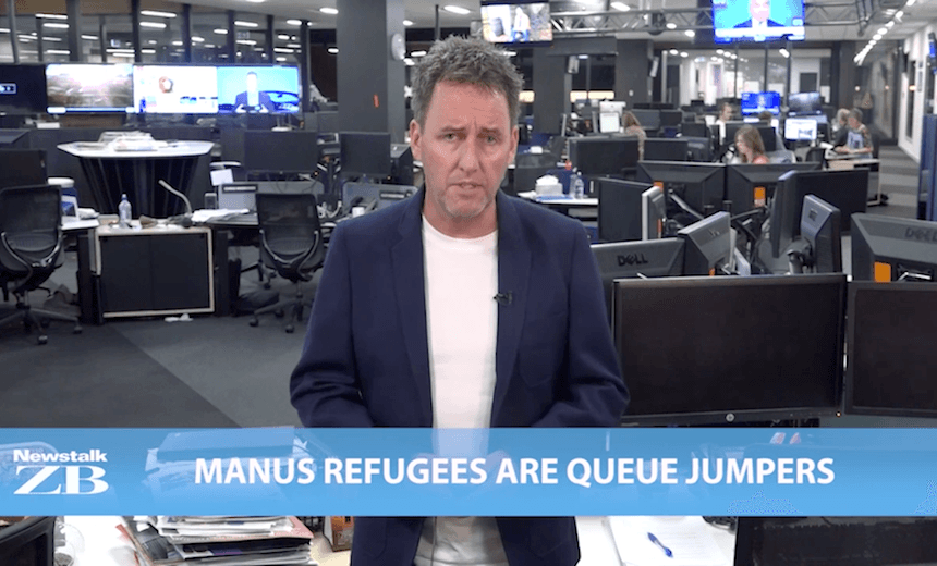 Seeking asylum is a legal right. Could somebody tell Mike Hosking?