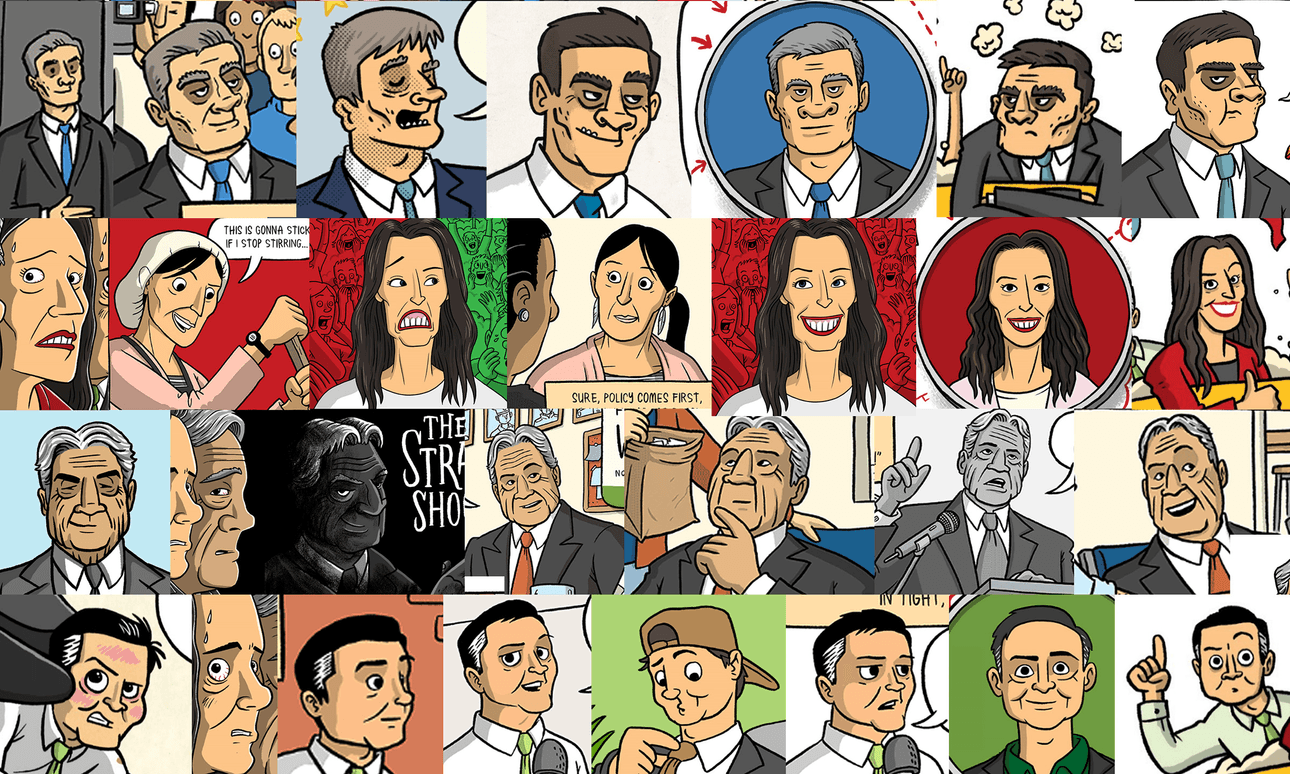 Cartoon stocktake header