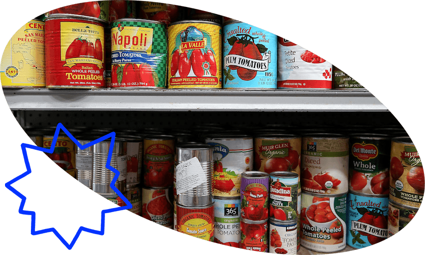 Just because you use tinned tomatoes often, doesn’t mean they’re useful for others. (Photo: Justin Sullivan / Getty Images)