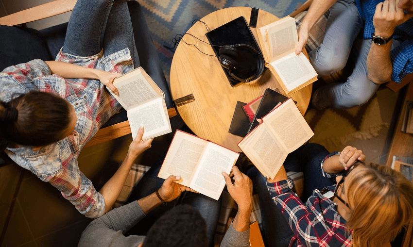 The Spinoff Business Book Club assembles 

