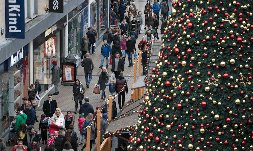Are you a benevolent or entitled consumer this Christmas? (Photo by Matt Cardy/Getty Images) 
