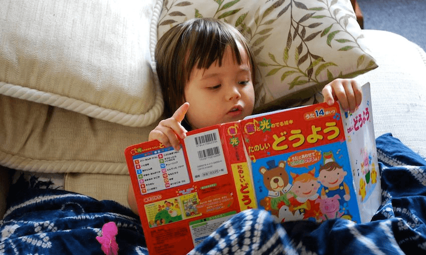 The author’s daughter aged four. (photo supplied) 
