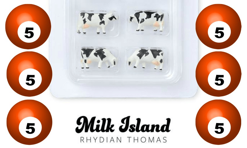The fifth best book of 2017: Milk Island by Rhydian Thomas