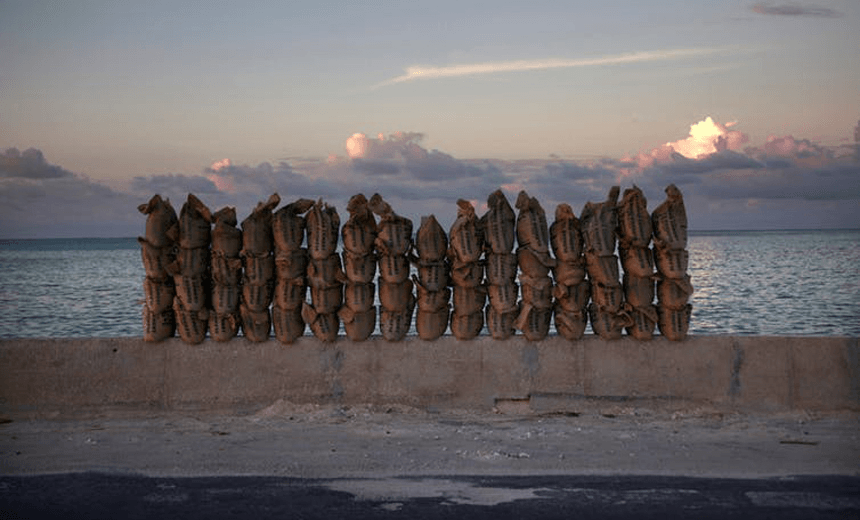 If New Zealand introduces a climate refugee visa, 100 Pacific Islanders could be granted access on the basis that their home islands are threatened by rising seas. 
Reuters/David Gray, CC BY-ND 
