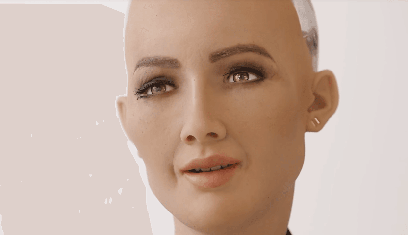Hanson Robotics’ humanoid robot Sophia (screenshot: Hanson Robotics) 
