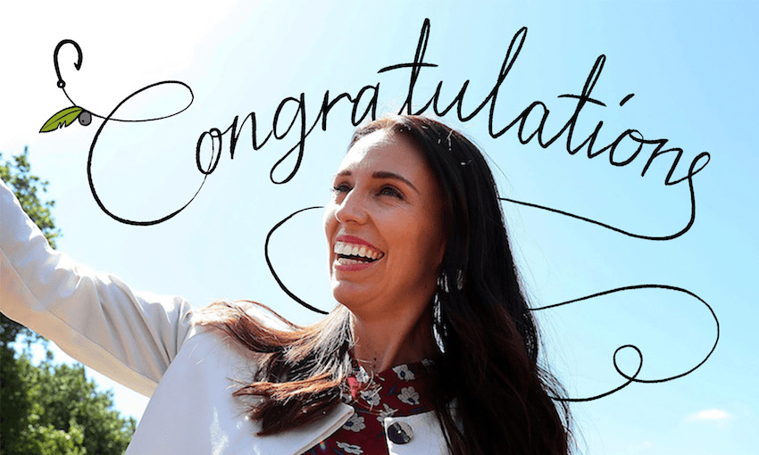 Jacinda congratulations